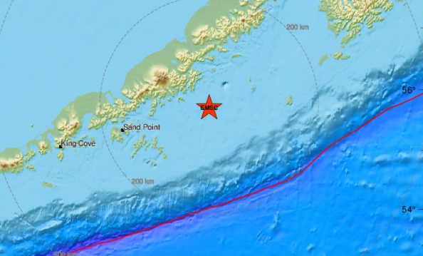 Potres magnitude 8,2 pogodio Aljasku
