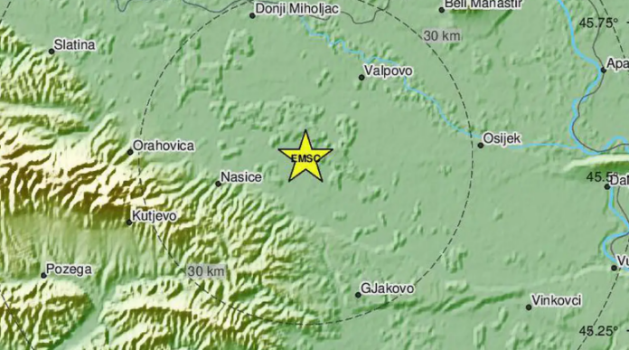 potres pogodio Slavoniju