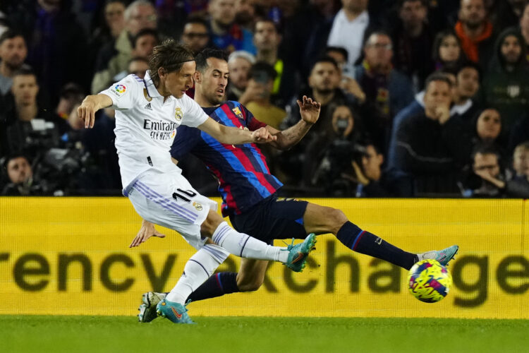 LaLiga - FC Barcelona vs. Real Madrid Luka Modric