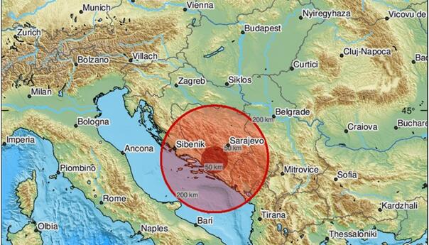Potres od 3.3 u Hercegovini