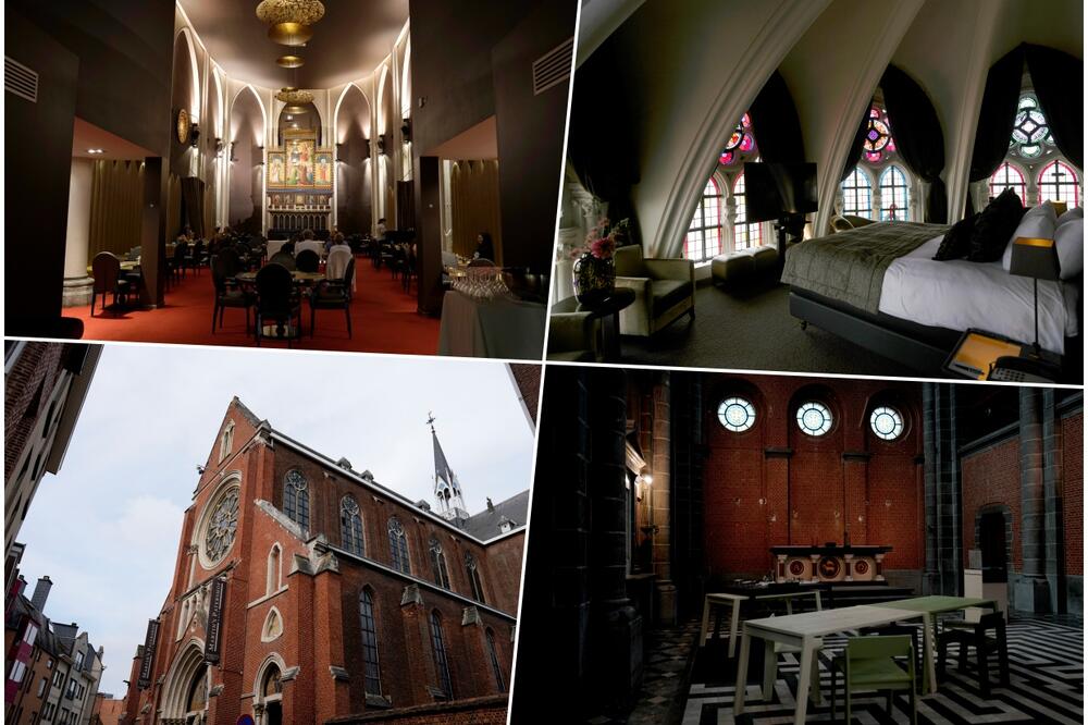Belgija crkve pretvara u hotele