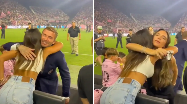 Messijeva supruga letjela u zagrljaj Beckhamu