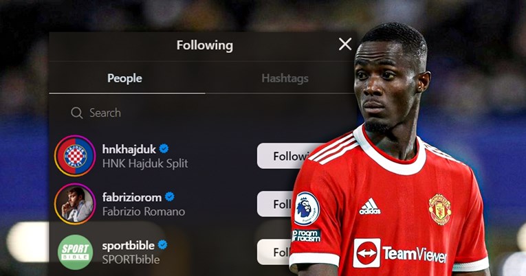Stoper Manchester Uniteda zapratio Hajduk na Instagramu