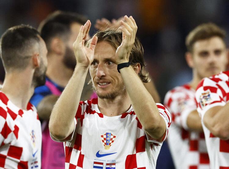 Luka Modrić UEFA Nations League - Semi Final - Netherlands v Croatia