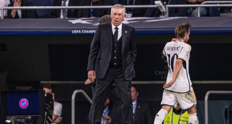 Ancelotti oštar prema Luki nakon utakmice