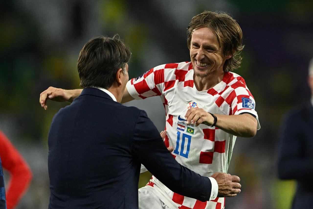luka modric i zlatko dalic